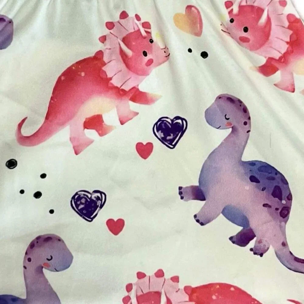 Infant Girl's Dino Dress - Picture 2 of 2